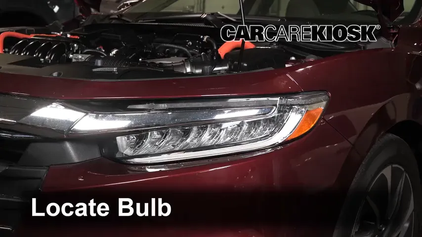 2019 Honda Insight Touring 1.5L 4 Cyl. Lights Headlight (replace bulb)